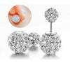 Crystal Ball Stud Earrings