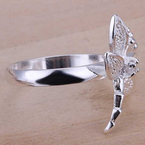 Dragonfly Silver Jewelry Ring