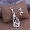 Silver Charm Pendant Necklace