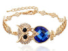 Gold Plated Owl Bracelet