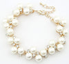 Diamond Pearl Beads Bracelet