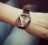 Unique Triangular Wrist Watch