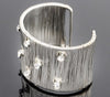 Crystal Bangles Metal Multilayer